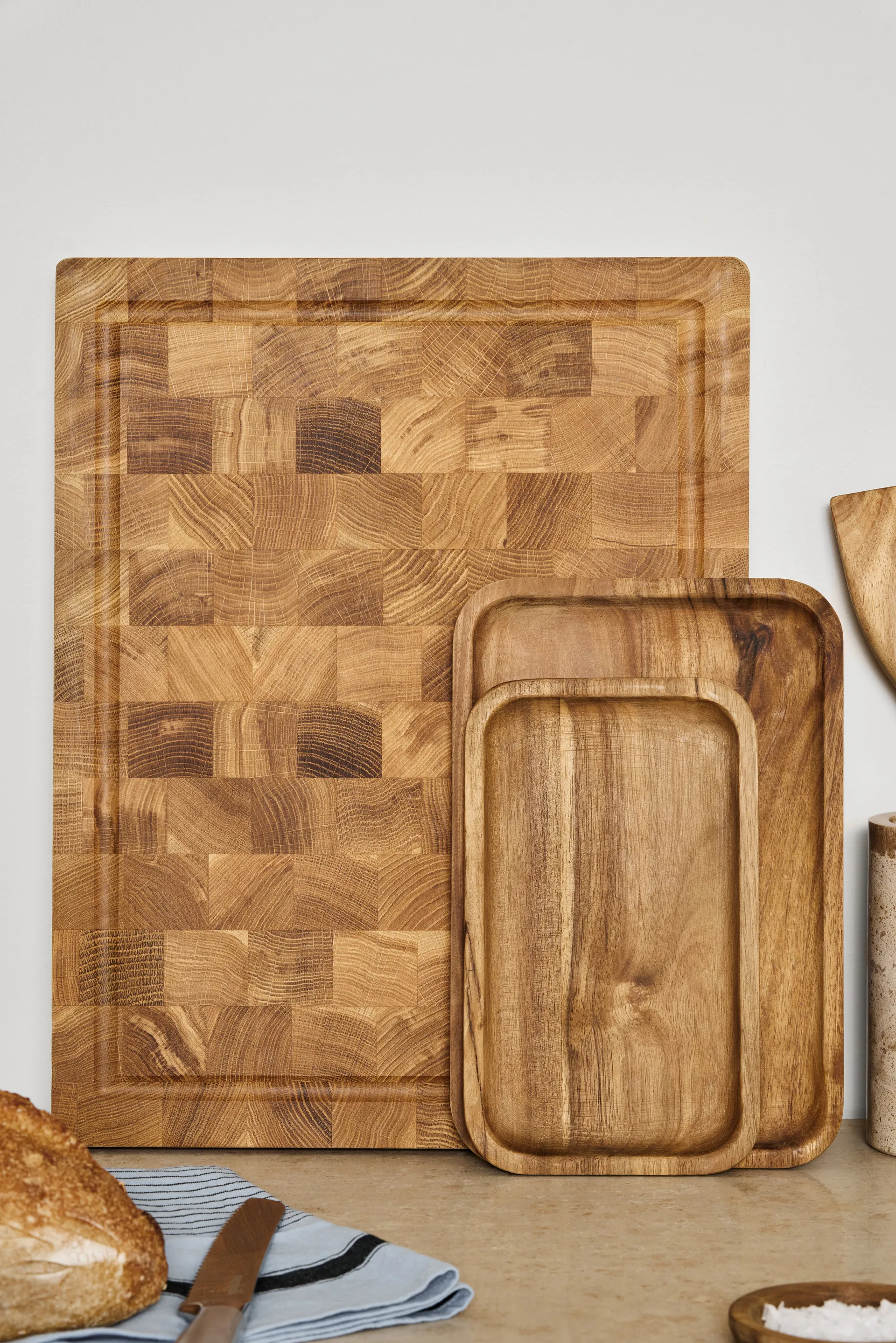 Hollow serving tray, 20x30 cm Scandi Living