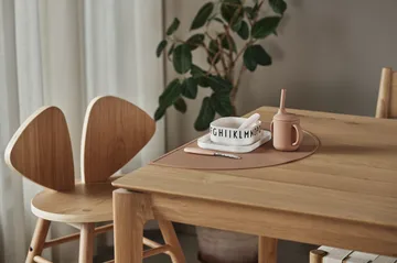 Idun mug with silicone straw 120 ml - Hazel - Scandi Living