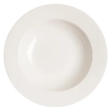 Kalk deep plate 23 cm 4-pack - white - Scandi Living