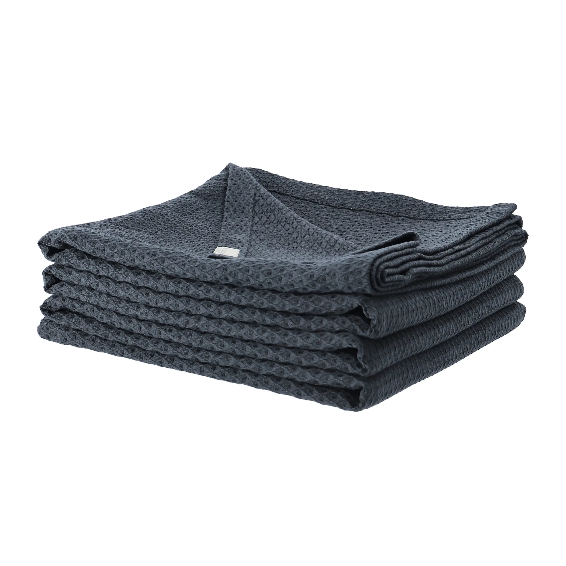 Kimono bed spread 260x260 cm, storm blue Scandi Living