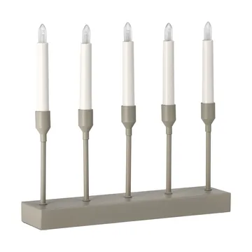 Kindle portable advent candlestick 30 cm - Beige - Scandi Living