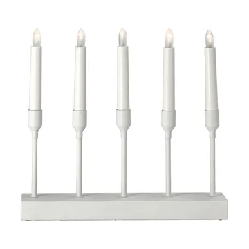 Kindle portable advent candlestick 30 cm - White - Scandi Living