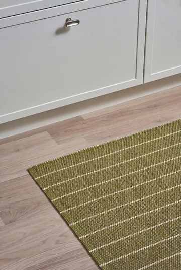 Lane rug - Olive green, 150x200 cm - Scandi Living