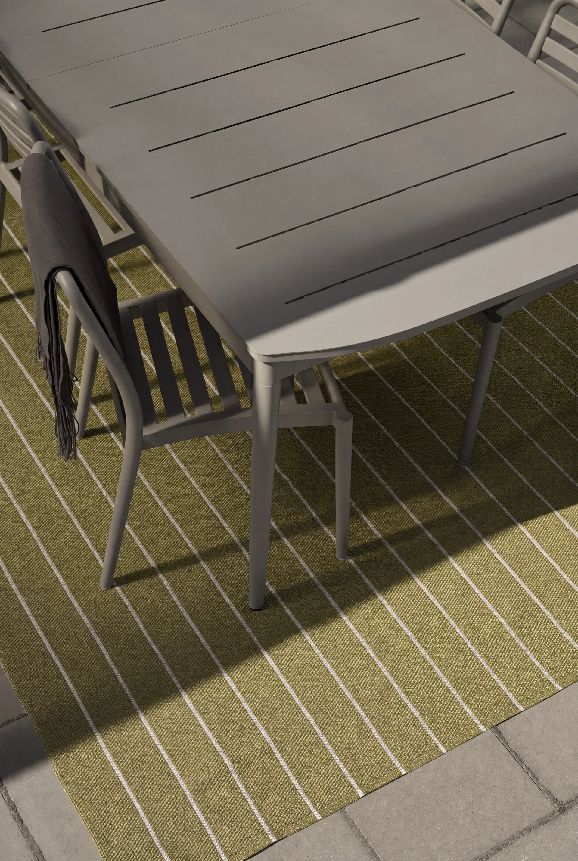 Lane rug, Olive green, 150x200 cm Scandi Living