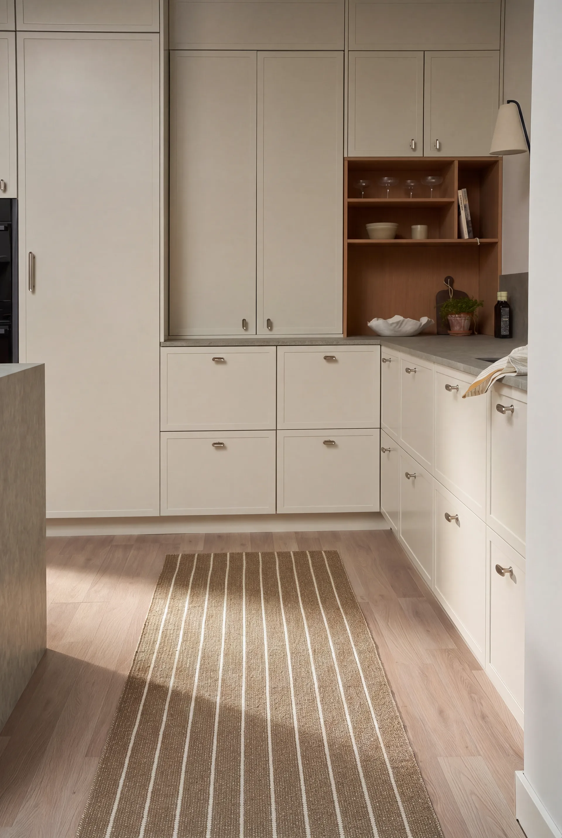 Lane runner rug, Beige, 70x250 cm Scandi Living