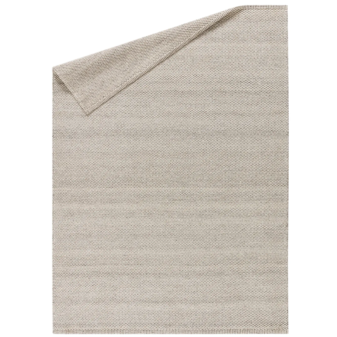 Lea wool rug natural white, 170x240 cm Scandi Living