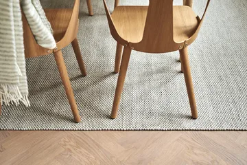 Lea wool rug natural white - 170x240 cm - Scandi Living