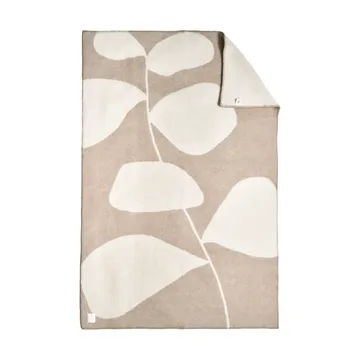 Leaf wool throw 130x180 cm - Mole - Scandi Living