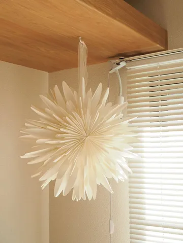 Luna advent star white - 45 cm - Scandi Living