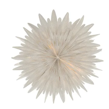 Luna advent star white with dots - 60 cm - Scandi Living