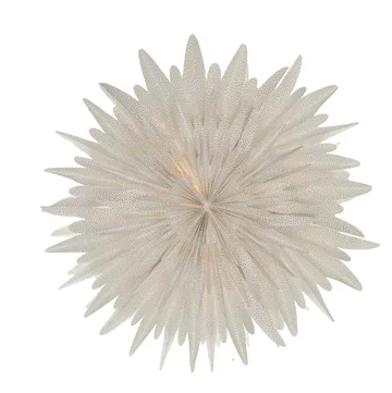 Luna advent star white with dots - Ø80 cm - Scandi Living