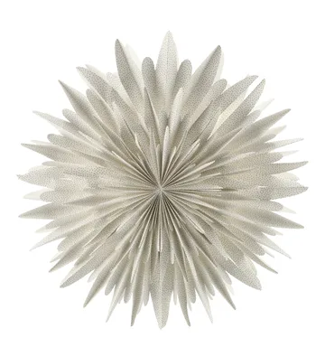 Luna advent star white with dots - Ø80 cm - Scandi Living