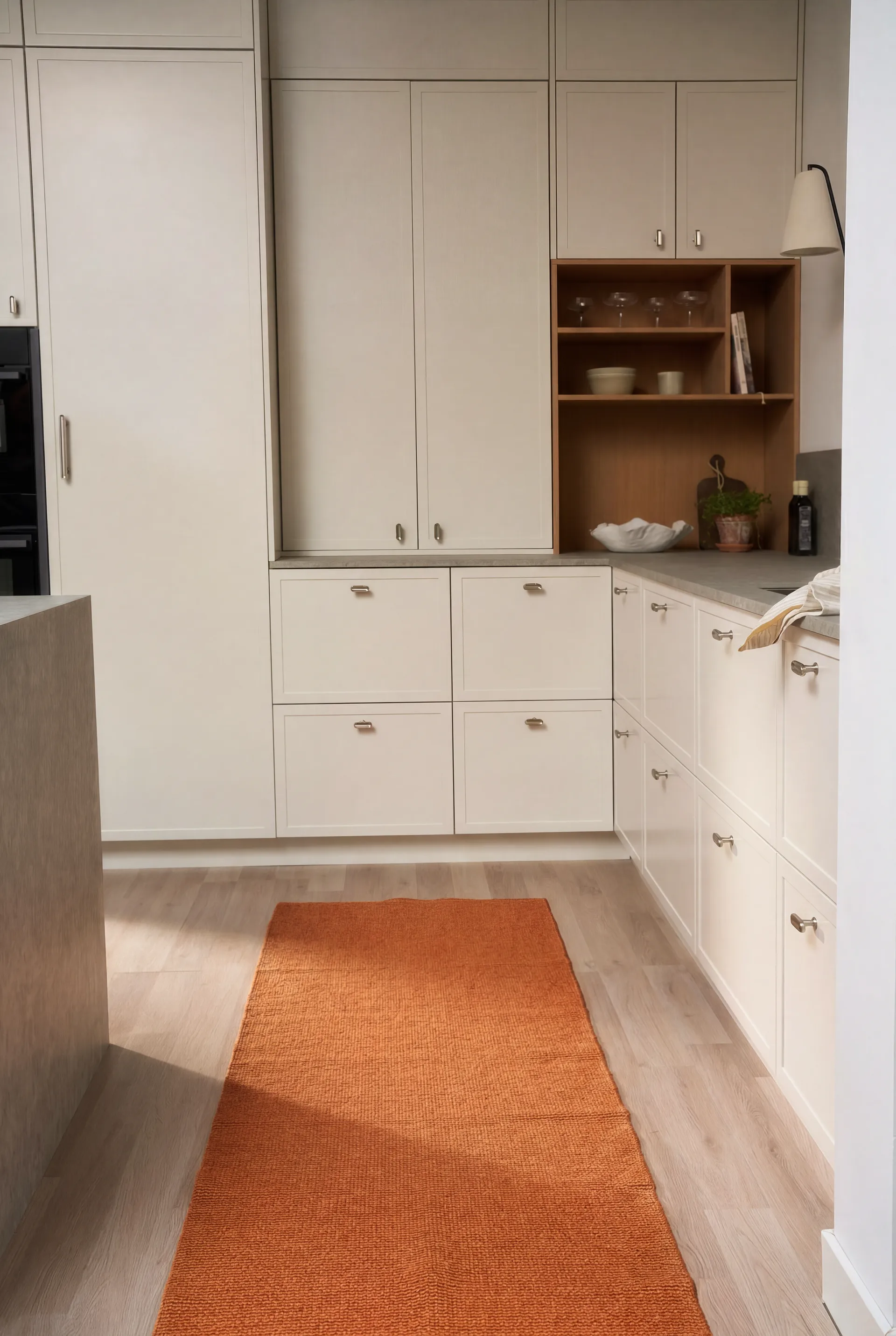 Mellow runner rug, Rust, 70x250 cm Scandi Living