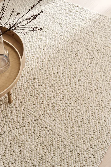 Mire wool rug - Natural white, 200x300 cm - Scandi Living