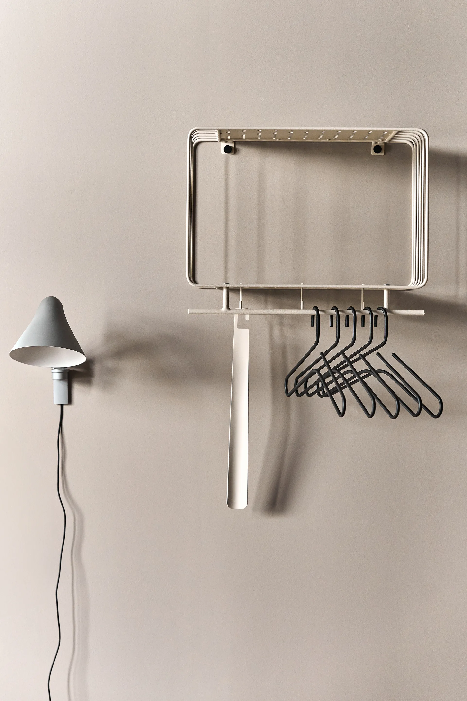 Nod hat rack 45 cm, Beige Scandi Living