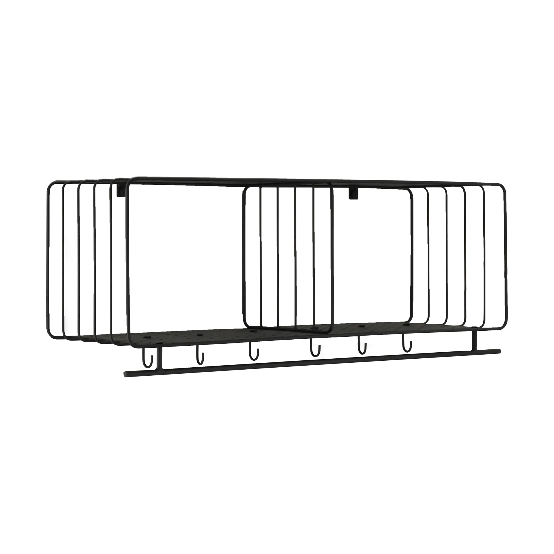 Nod hat rack 90 cm, Black Scandi Living