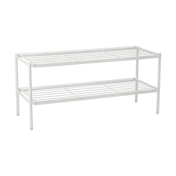 Nod shoe rack 80x30x37 cm - White - Scandi Living