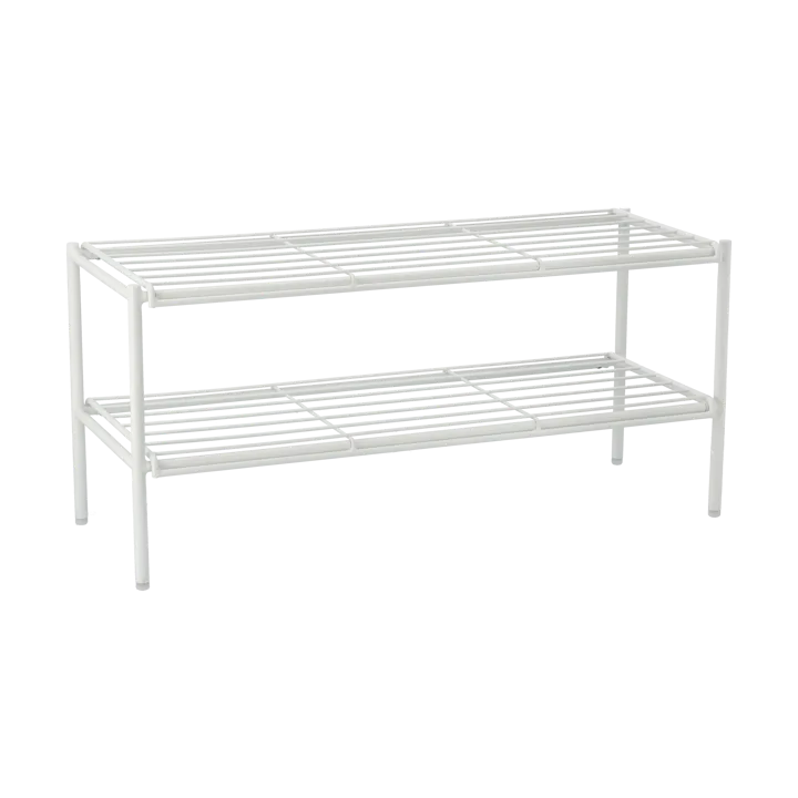 Nod shoe rack 80x30x37 cm - White - Scandi Living