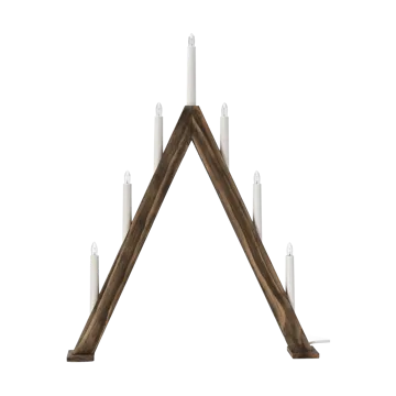 Nord advent candelabra 60 cm - Dark stained - Scandi Living