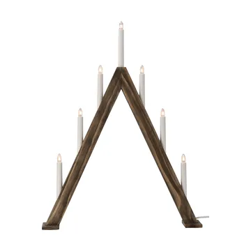Nord advent candelabra 60 cm - Dark stained - Scandi Living