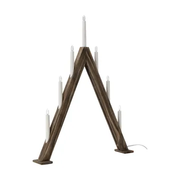 Nord advent candelabra 60 cm - Dark stained - Scandi Living