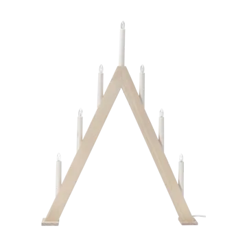 Nord advent candelabra 60 cm - White stained - Scandi Living