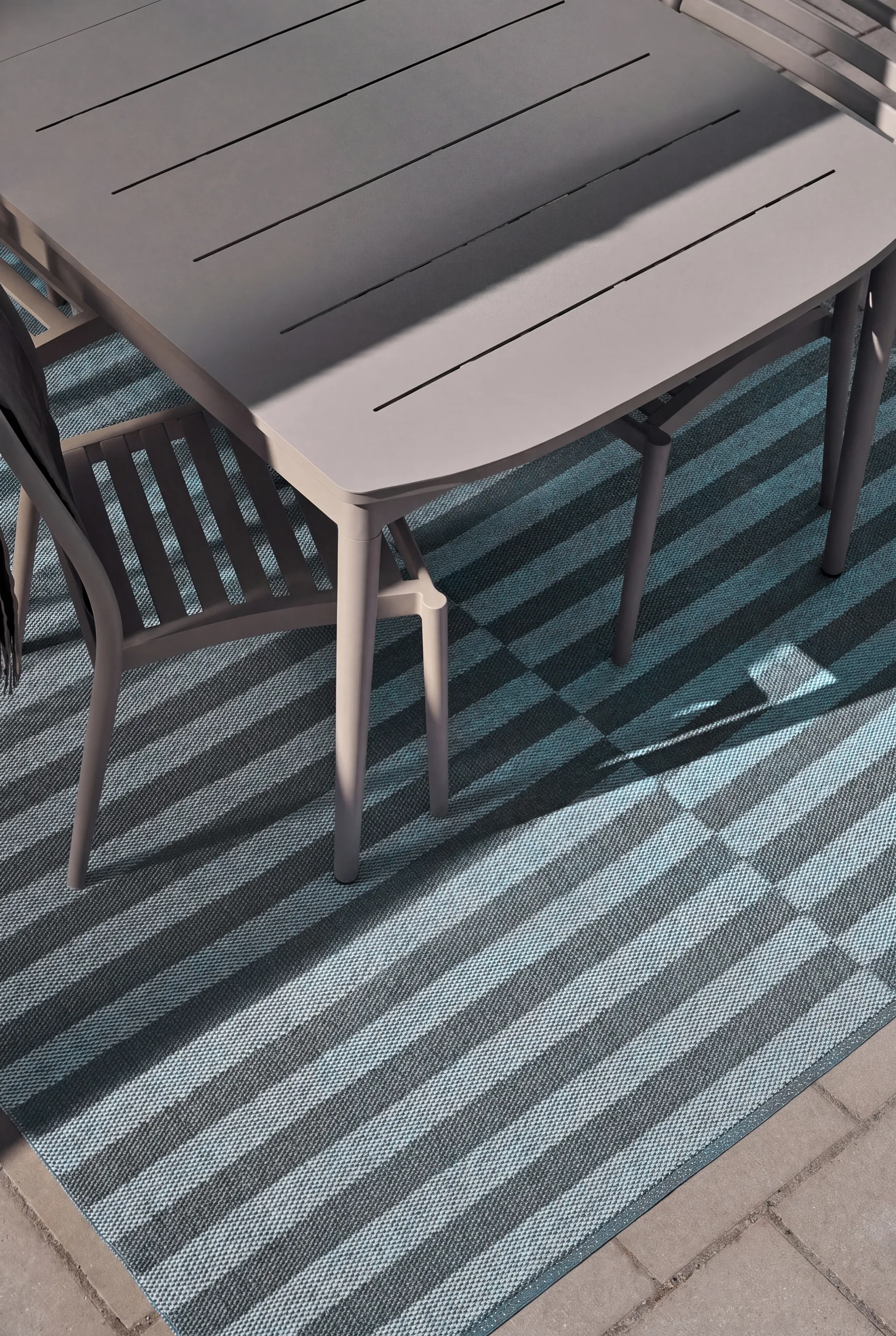 Path rug, Ocean blue, 150x200 cm Scandi Living