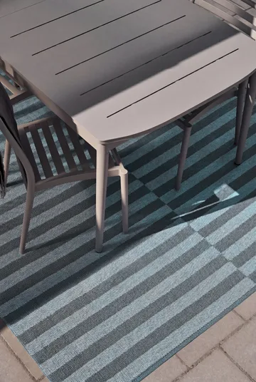 Path rug - Ocean blue, 200x300 cm - Scandi Living