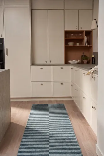 Path runner rug - Ocean blue, 70x150 cm - Scandi Living
