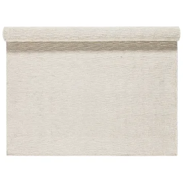 Pebble wool carpet white - 170x240 cm - Scandi Living