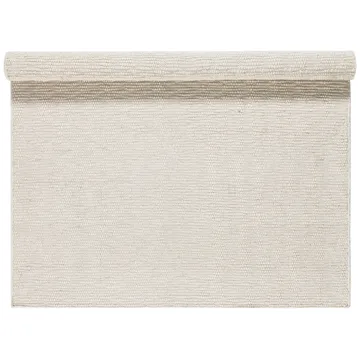 Pebble wool carpet white - 200x300 cm - Scandi Living