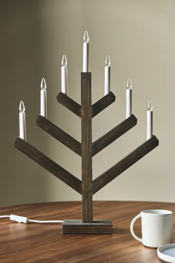 Pine advent candle 62 cm - Dark oil - Scandi Living