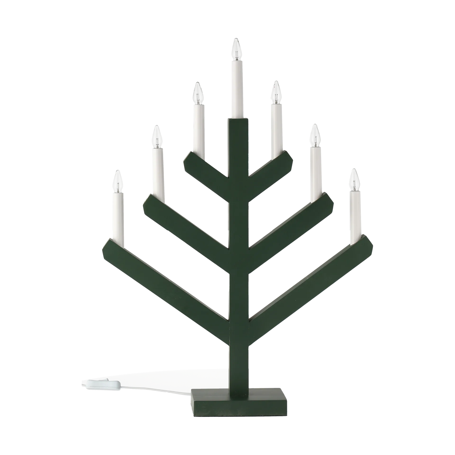Pine advent candle 62 cm, Green Scandi Living