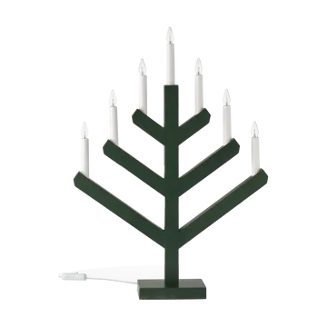 Pine advent candle 62 cm - Green - Scandi Living