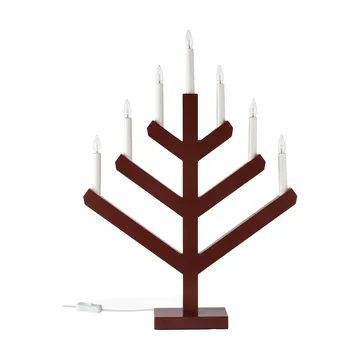 Pine advent candle 62 cm - Red - Scandi Living