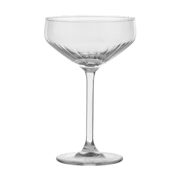 Pristine champagne coupe glass 29 cl 4-pack - Clear - Scandi Living