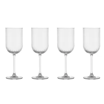 Pristine red wine glass 41 cl 4-pack - Clear - Scandi Living