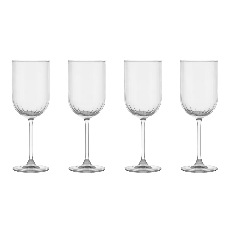 Pristine red wine glass 41 cl 4-pack - Clear - Scandi Living