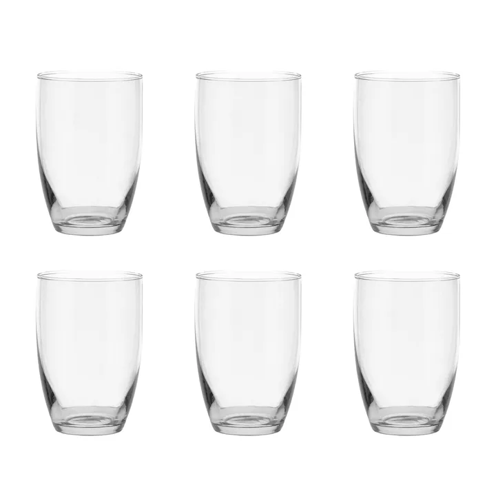 Pure drinking glass 35 cl 6-pack - Clear - Scandi Living