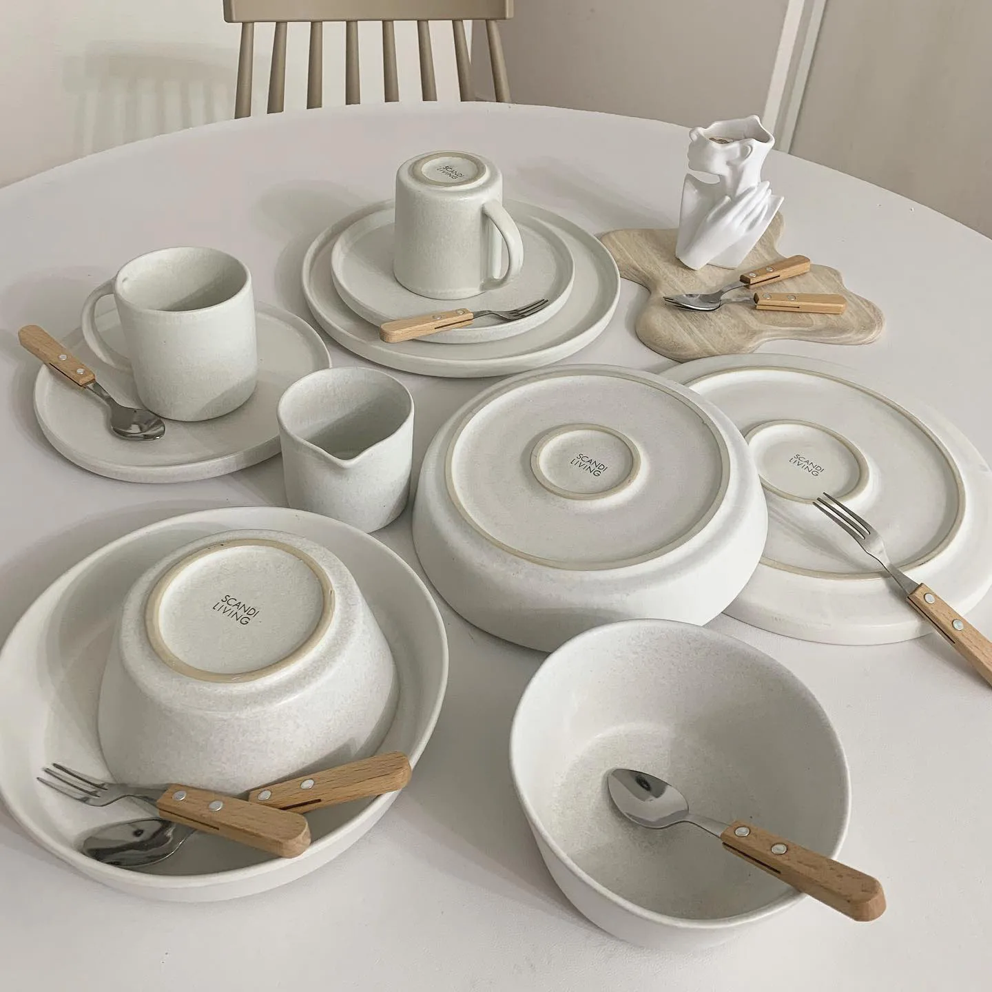 Sandsbro bowl offwhite, Ø15 cm, 8-pack,  Scandi Living