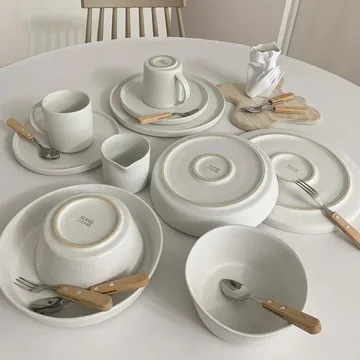 Sandsbro bowl offwhite, Ø15 cm, 8-pack - Scandi Living