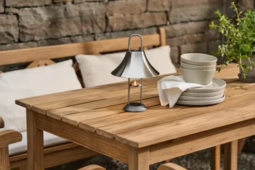 Sandsbro dinner plate light grey, Ø26 cm, 8-pack - Scandi Living