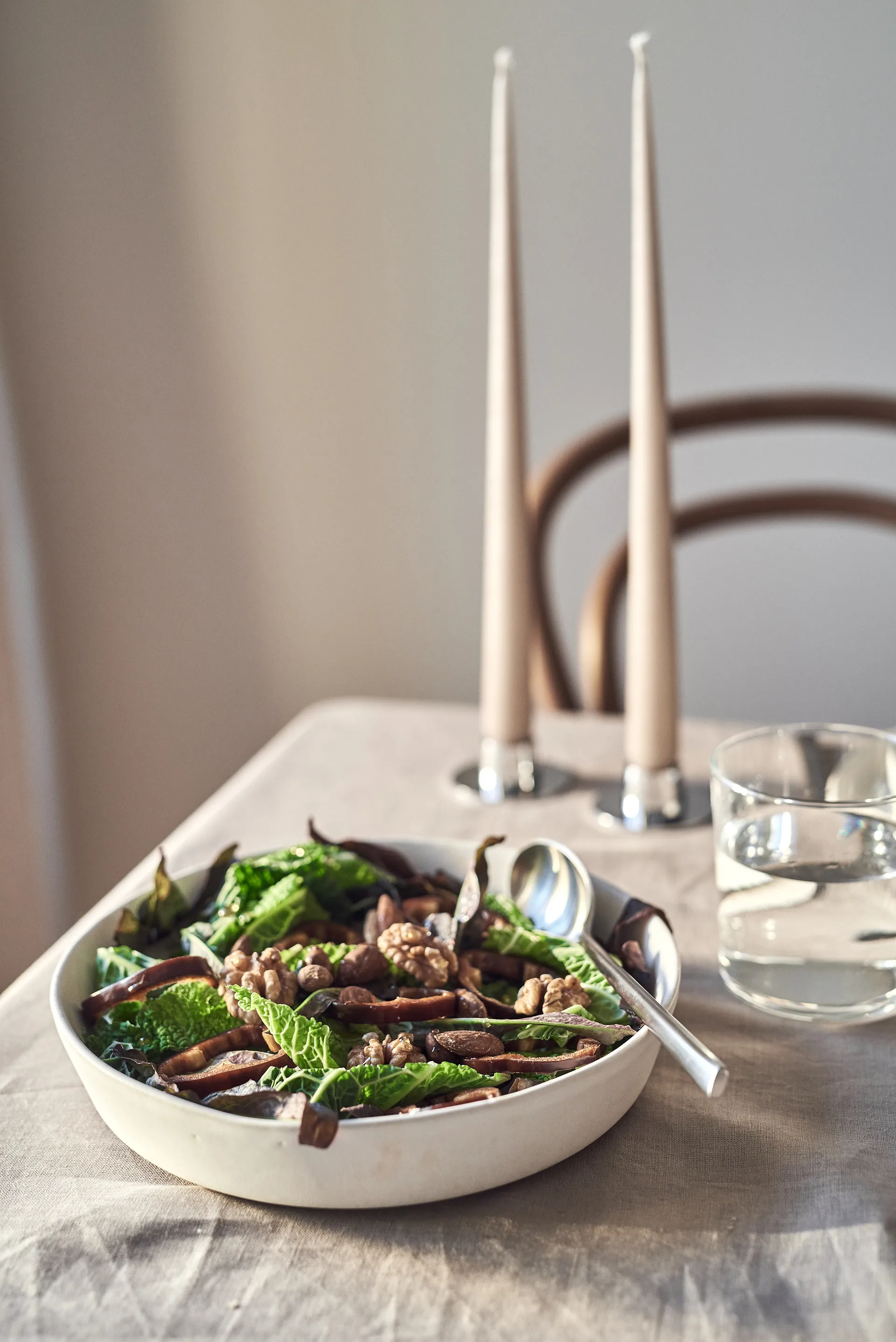 Sandsbro pasta plate, Off white, Ø23 cm Scandi Living