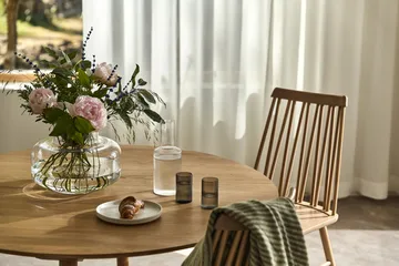 Sandsbro small plate offwhite, Ø20 cm, 4-pack - Scandi Living