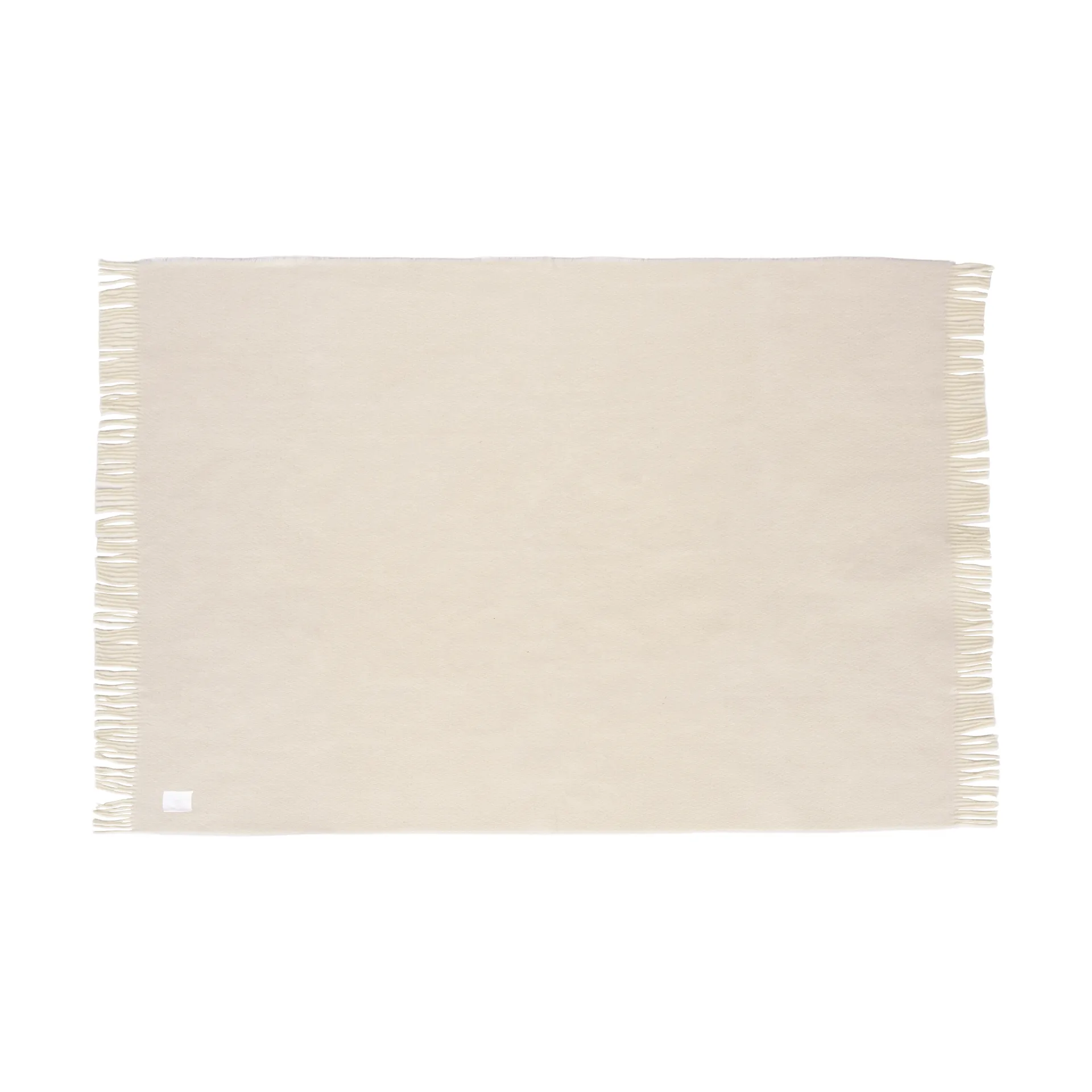 Sandstone wool throw 130x180 cm, Cream Scandi Living