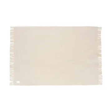 Sandstone wool throw 130x180 cm - Cream - Scandi Living