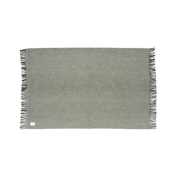 Sandstone wool throw 130x180 cm - Khaki green - Scandi Living
