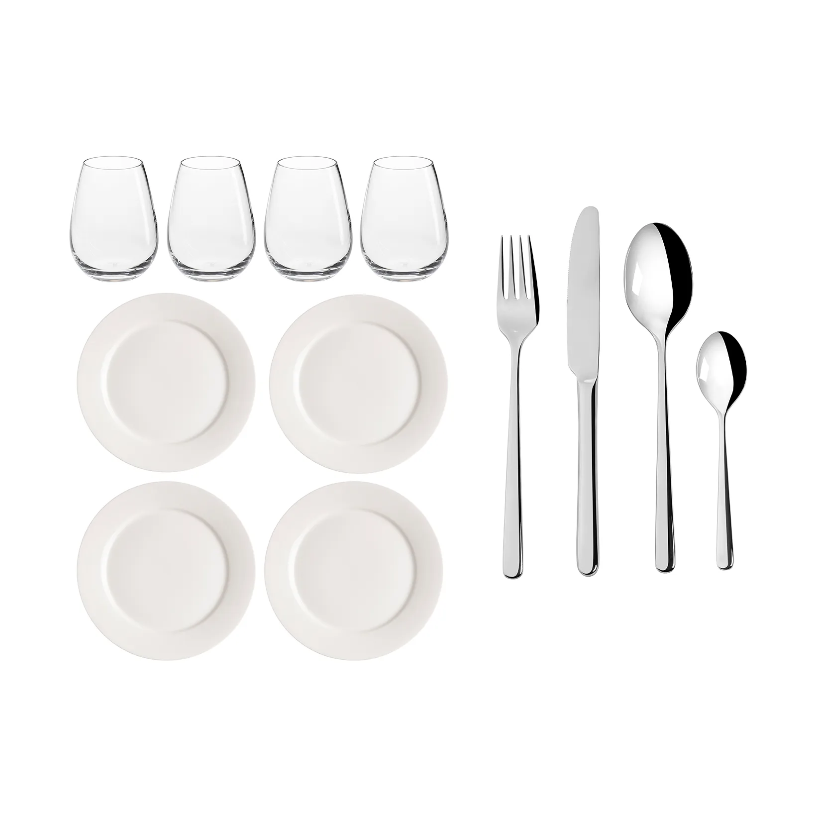 Scandi Living dinner starter set 32 pieces,  Scandi Living