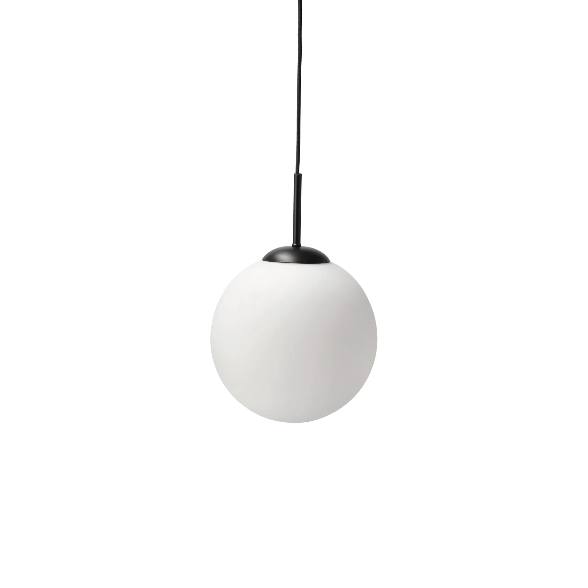 Solar pendant D25 cm, Frosted white Scandi Living