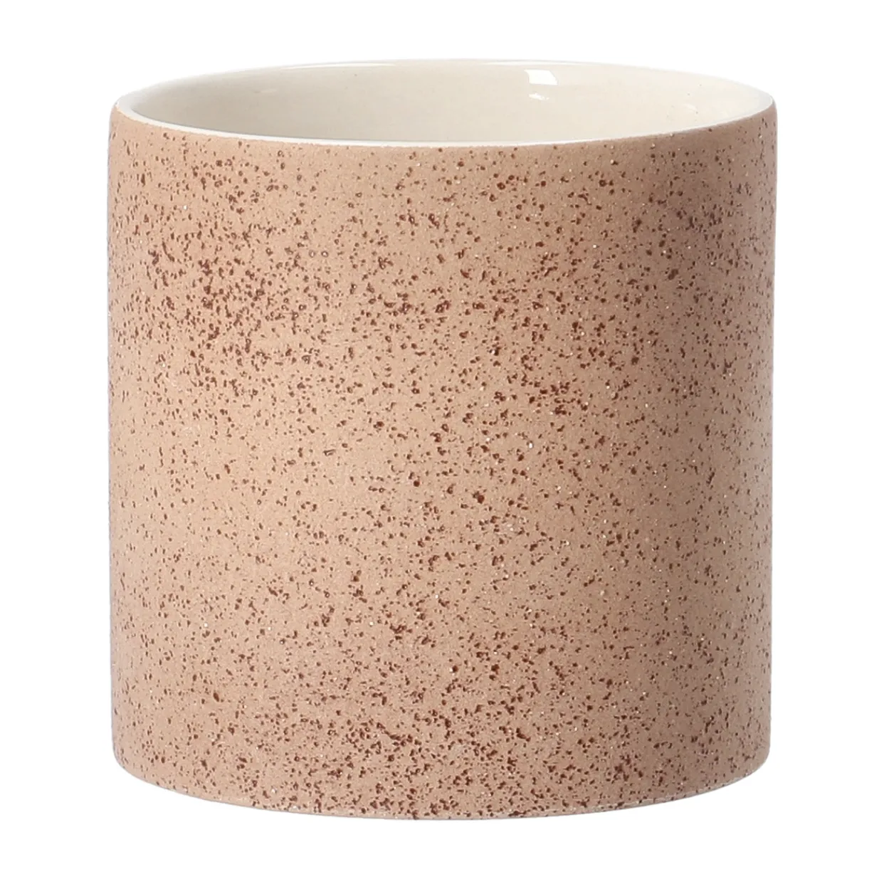 Speckled pot Ø12 cm, Rust Scandi Living